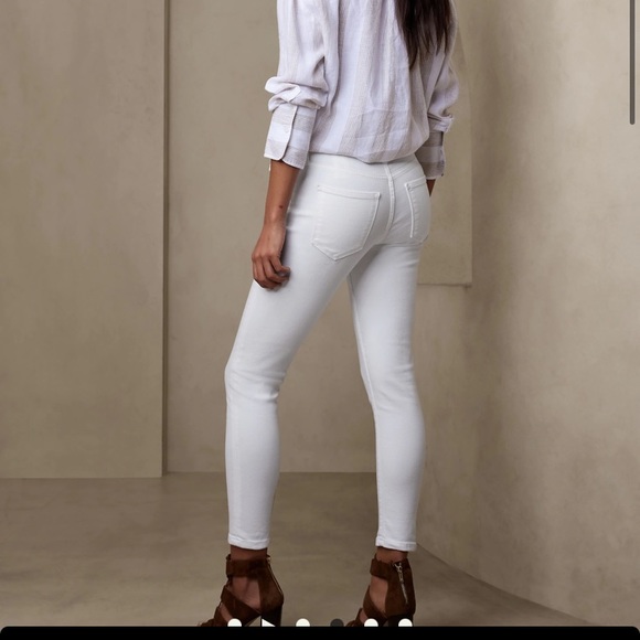 Banana Republic white jeans size 30 - Picture 5 of 5